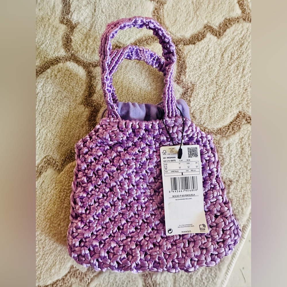 Mango Crochet Women Bag